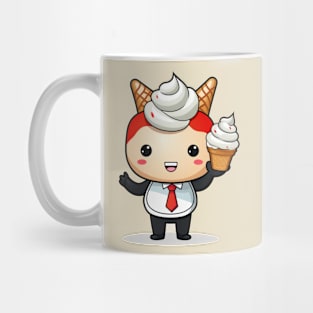 ice creamT-Shirt giril Designed cute illustration Mug